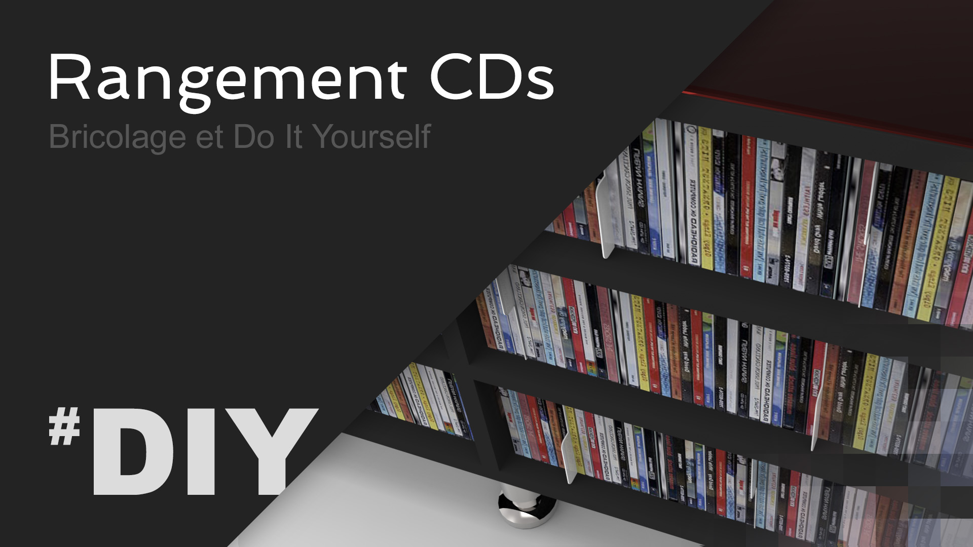 All-Pixels  Rangement CDs